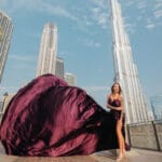 Best locations for a flying dress photoshoot in Dubai
